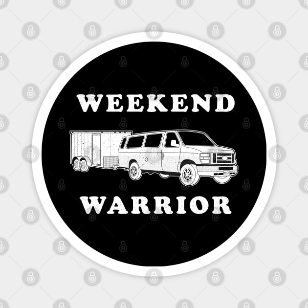 Weekend Warrior Magnet by bryankremkau